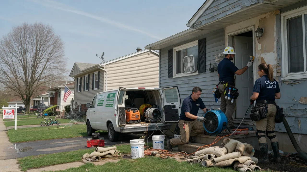 Flood Cleanup in Edison, CA near me